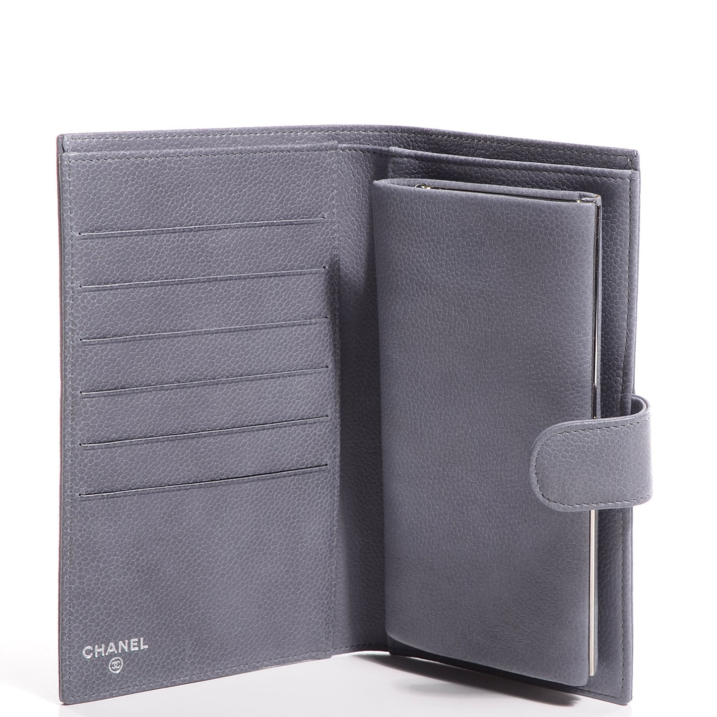 Caviar CC French Wallet Grey
