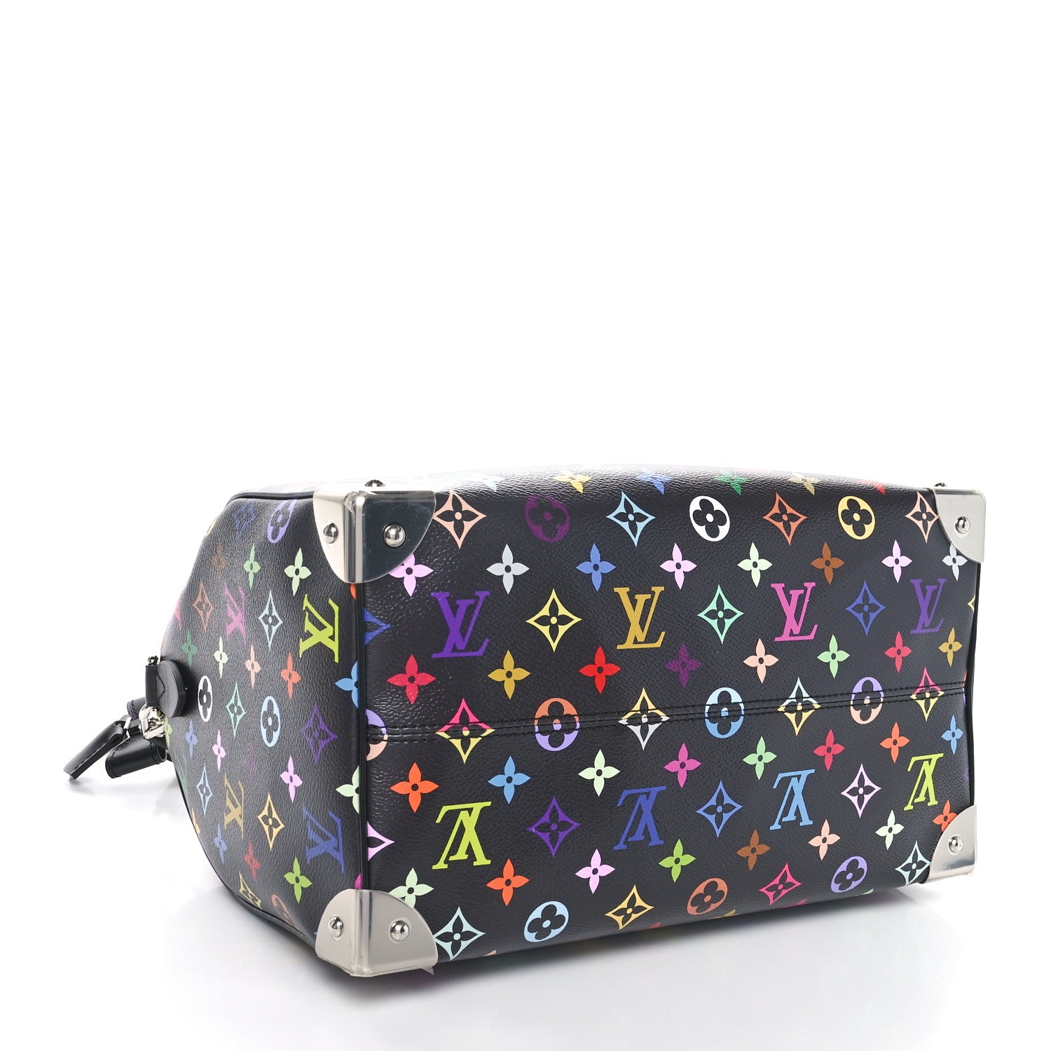 Louis Vuitton LV X TM Monogram Multicolor Speedy Soft 30 Black 4 of 9