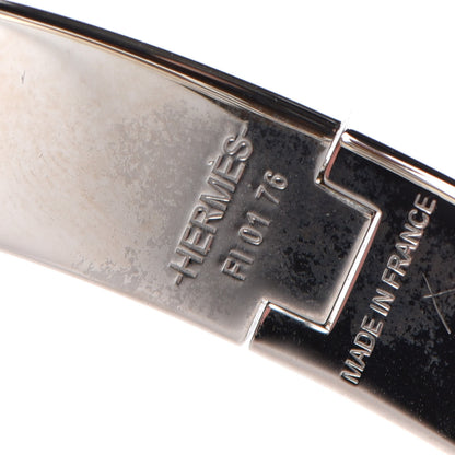 Hermes Enamel Narrow Clic Clac H Bracelet PM Black 4 of 5