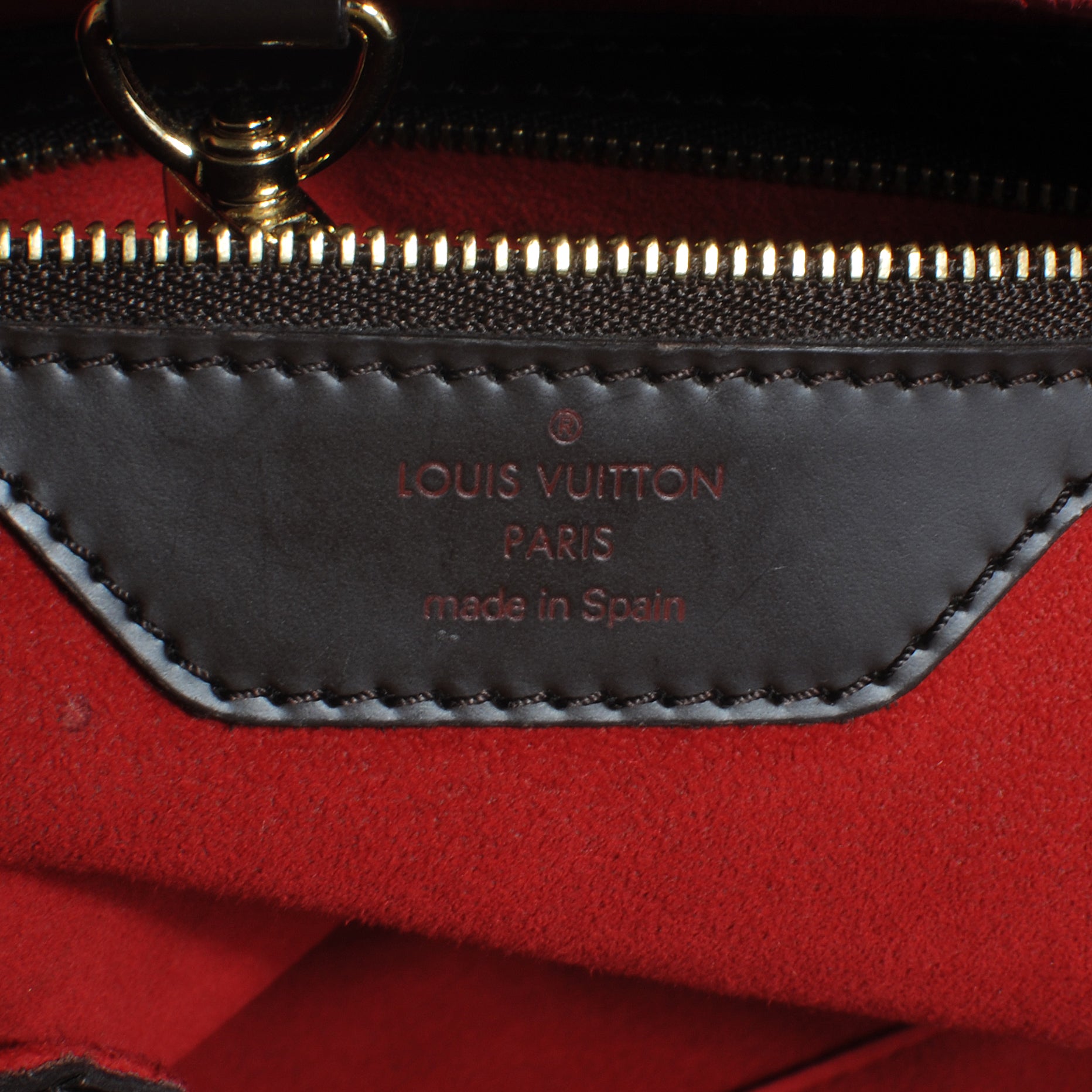 Louis Vuitton Damier Ebene Hampstead MM 5 of 7