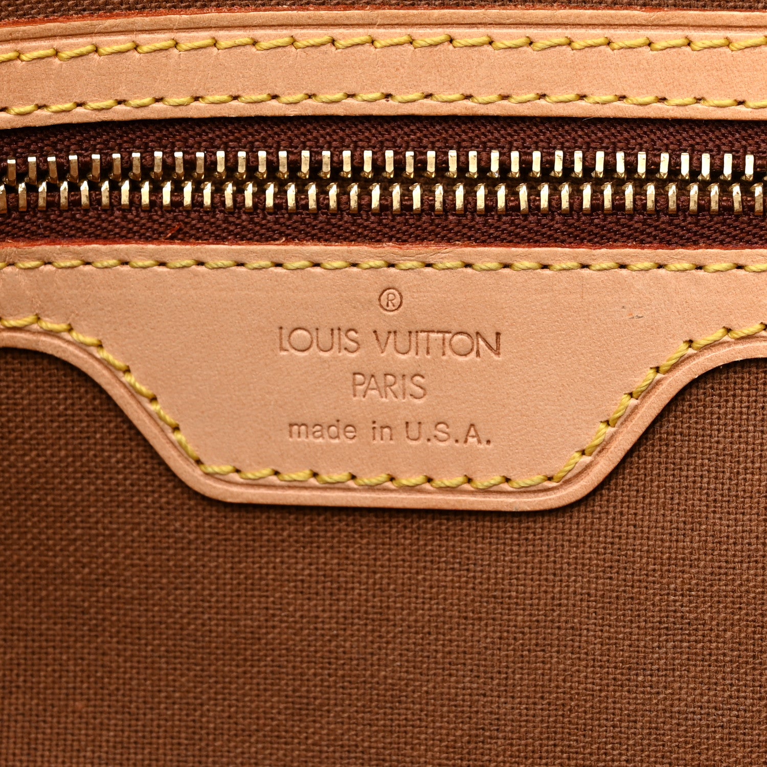 Louis Vuitton Monogram Cabas Piano 6 of 9
