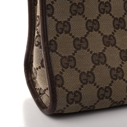 Gucci Monogram Small Bardot Bag Dark Brown 14 of 16