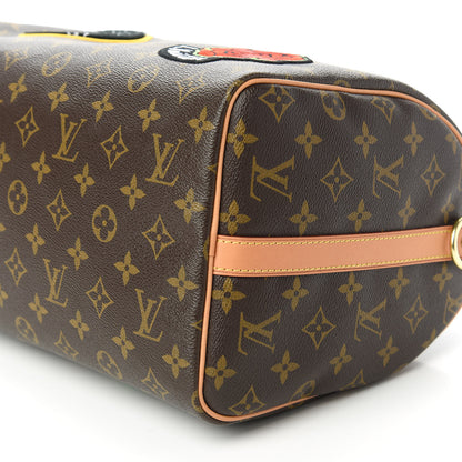 Louis Vuitton Monogram Patches Speedy Bandouliere 30 7 of 10