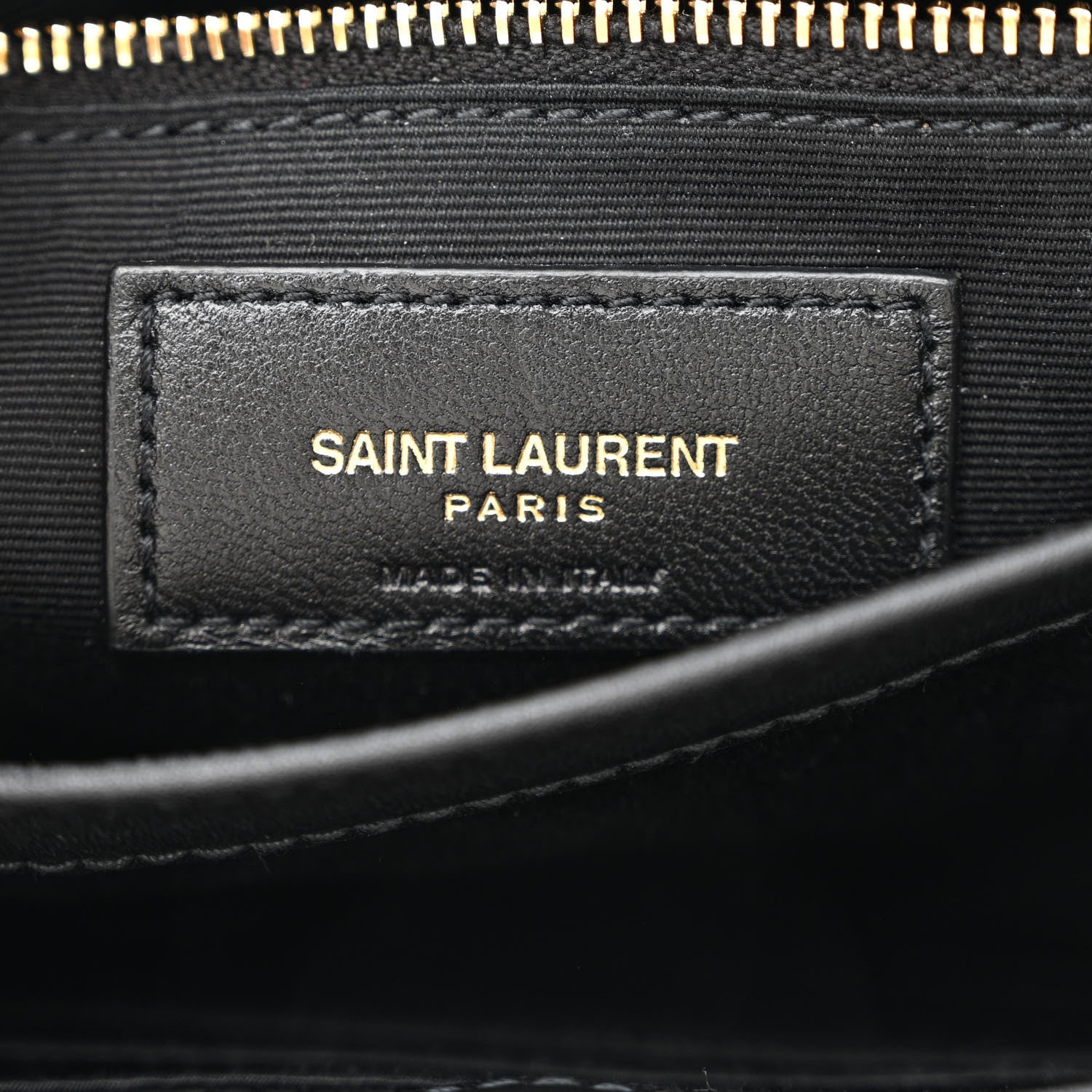 Saint Laurent Denim Y Quilted Monogram Toy Loulou Crossbody Bag Grey 6 of 13