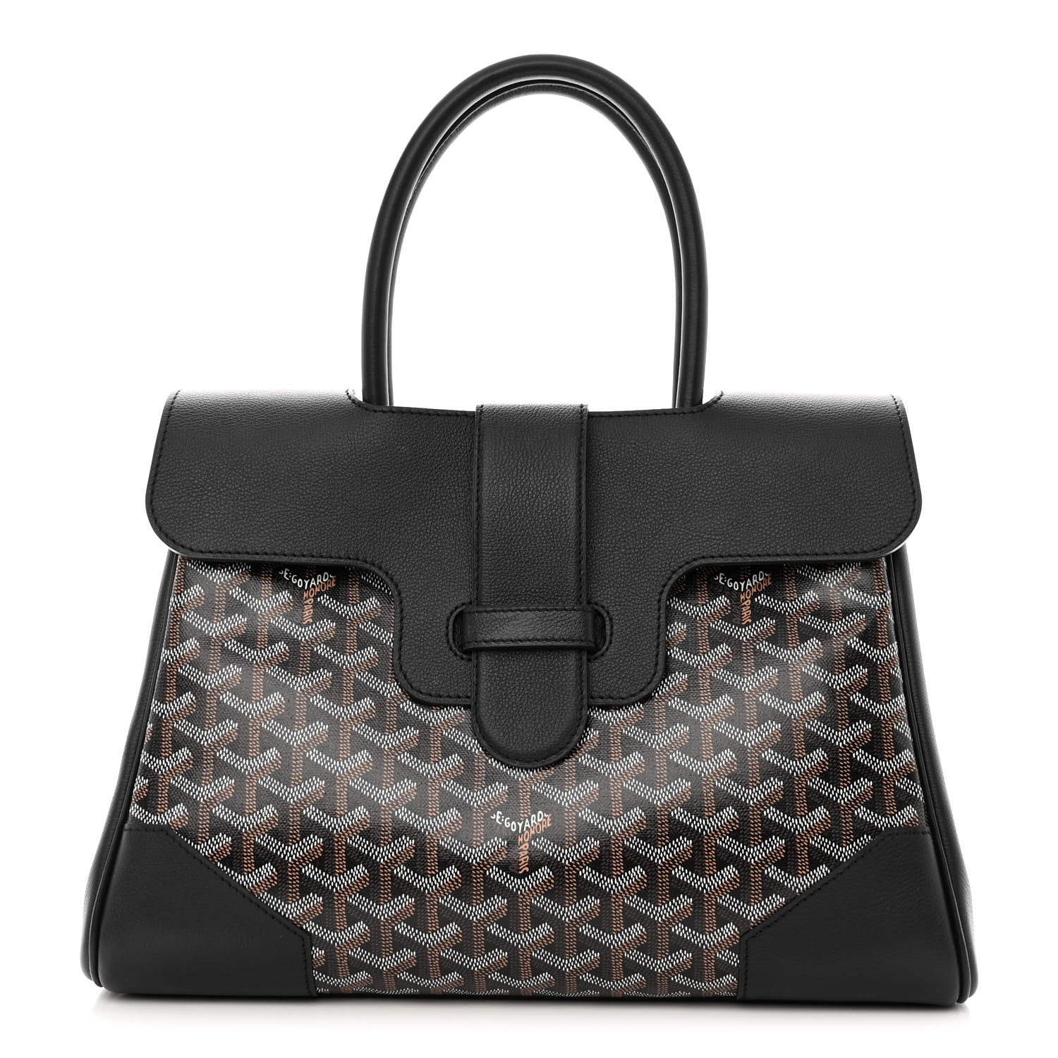 Goyard Goyardine Saigon Tote Black 1 of 11
