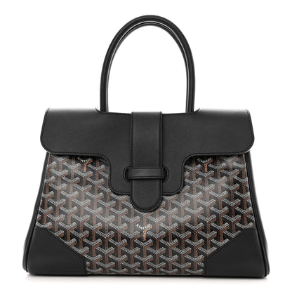 Goyard Goyardine Saigon Tote Black 1 of 11