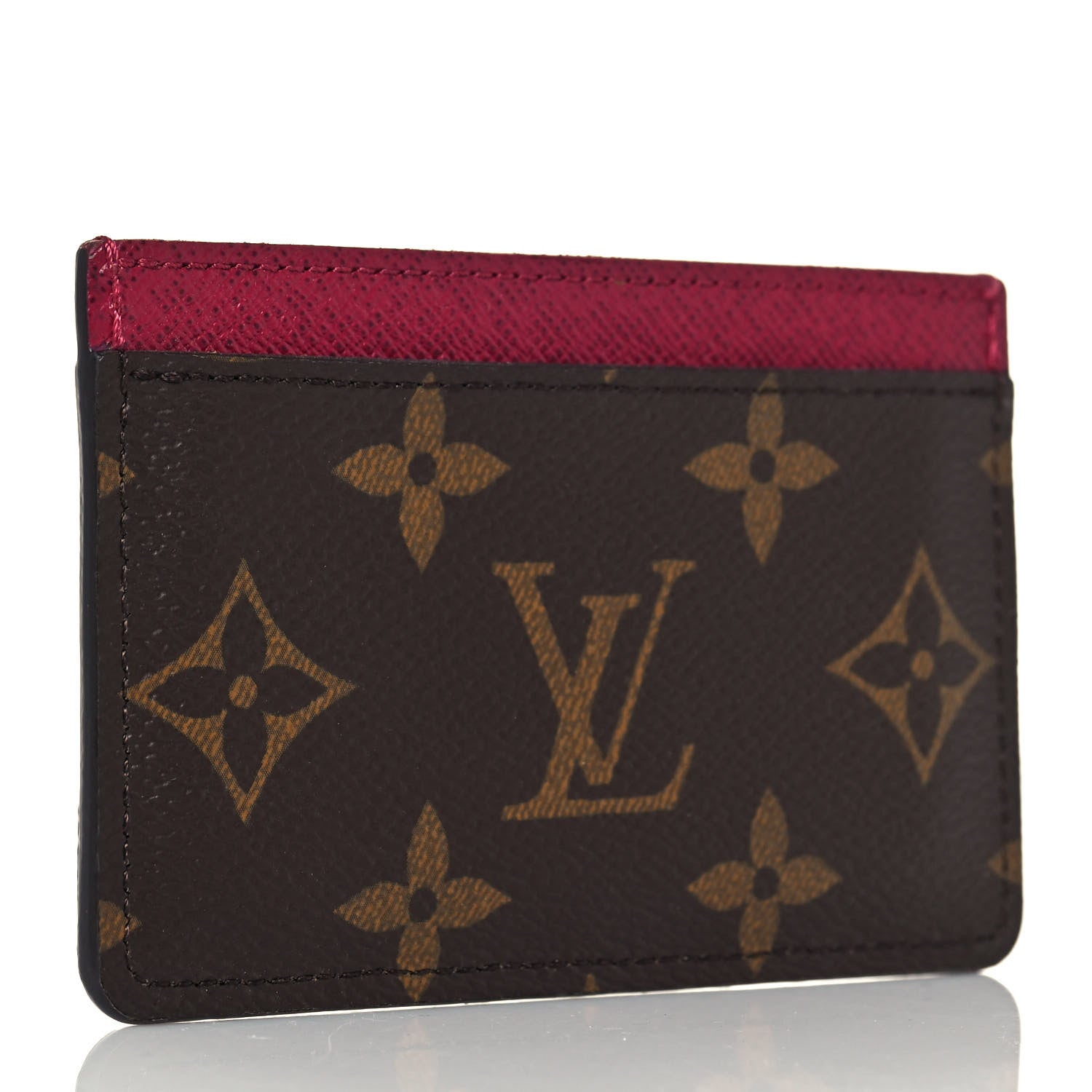 Louis Vuitton Monogram Card Holder Fuchsia 3 of 11