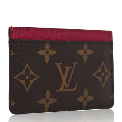 Louis Vuitton Monogram Card Holder Fuchsia 3 of 11