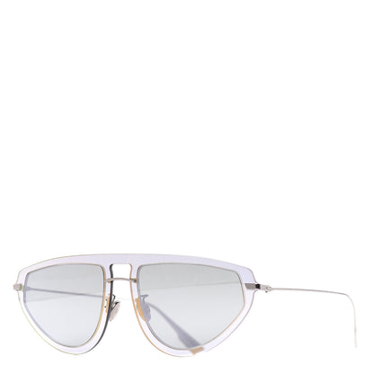 Christian Dior Metallic Ultime 2 Sunglasses Silver Grey 1 of 6