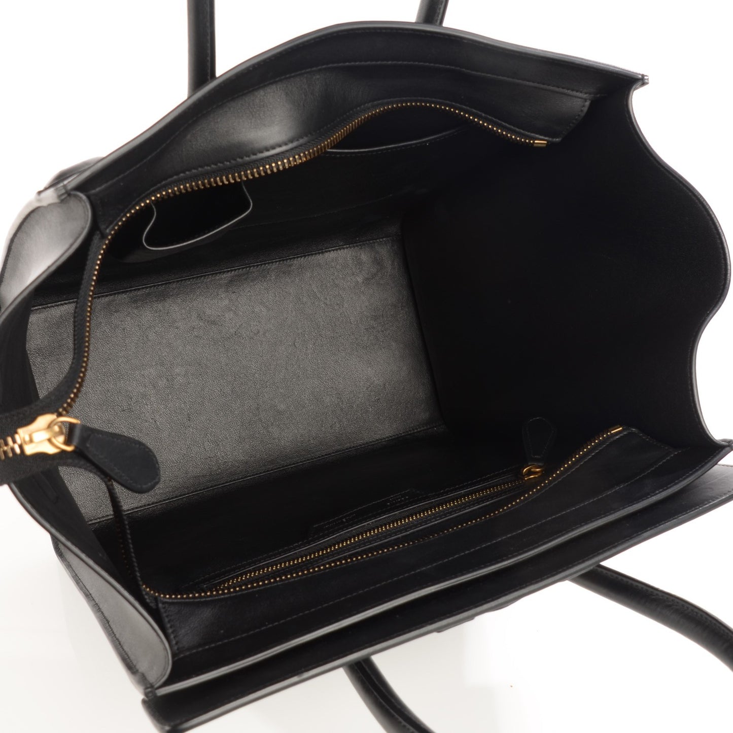 Smooth Calfskin Mini Luggage Black
