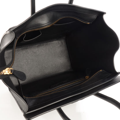 Celine Smooth Calfskin Mini Luggage Black 9 of 9