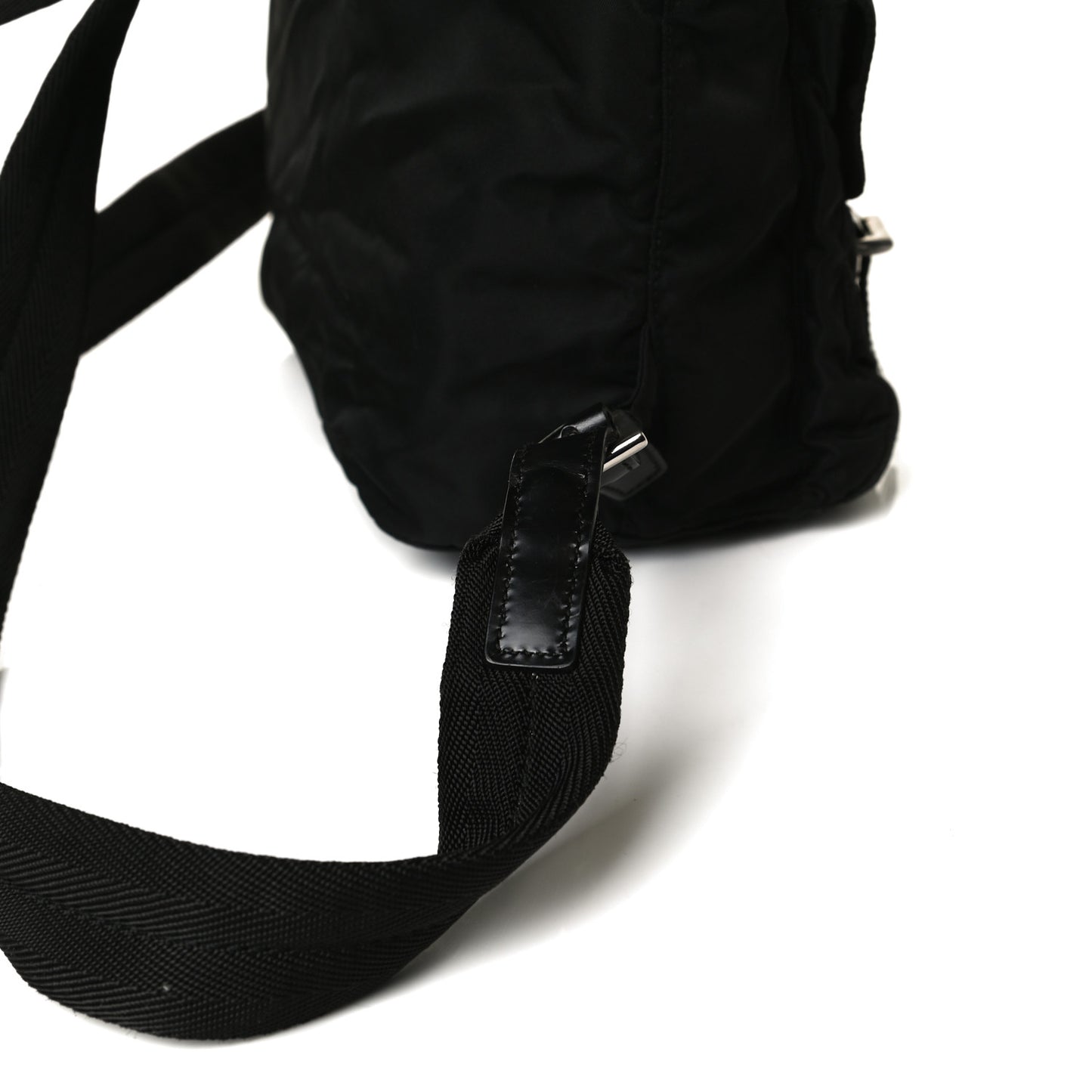 Tessuto Nylon Vela Small Backpack Black