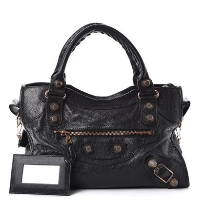 Balenciaga Agneau Giant 21 Rose Gold Hardware City Black 1 of 12