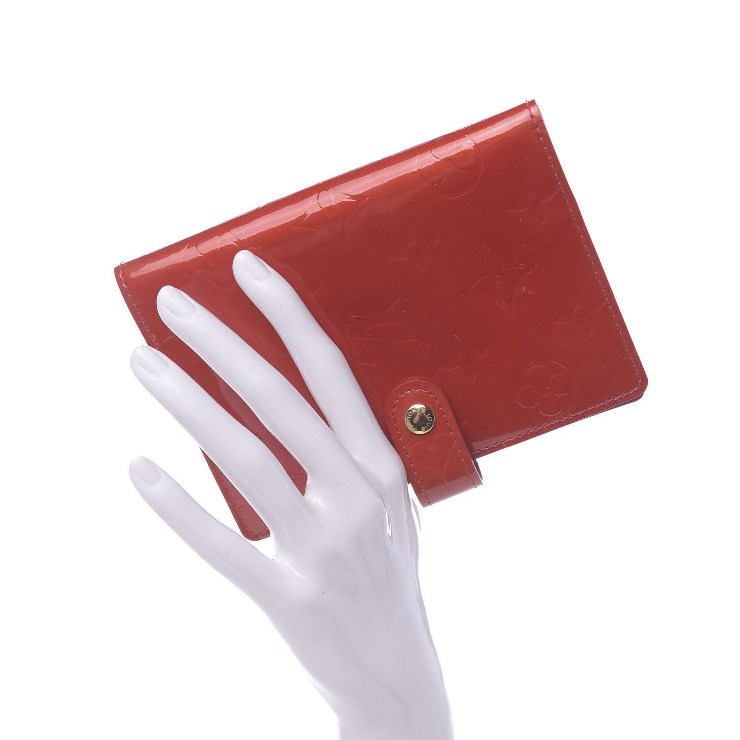 Louis Vuitton Vernis Small Ring Agenda Cover Pomme D'Amour 2 of 7