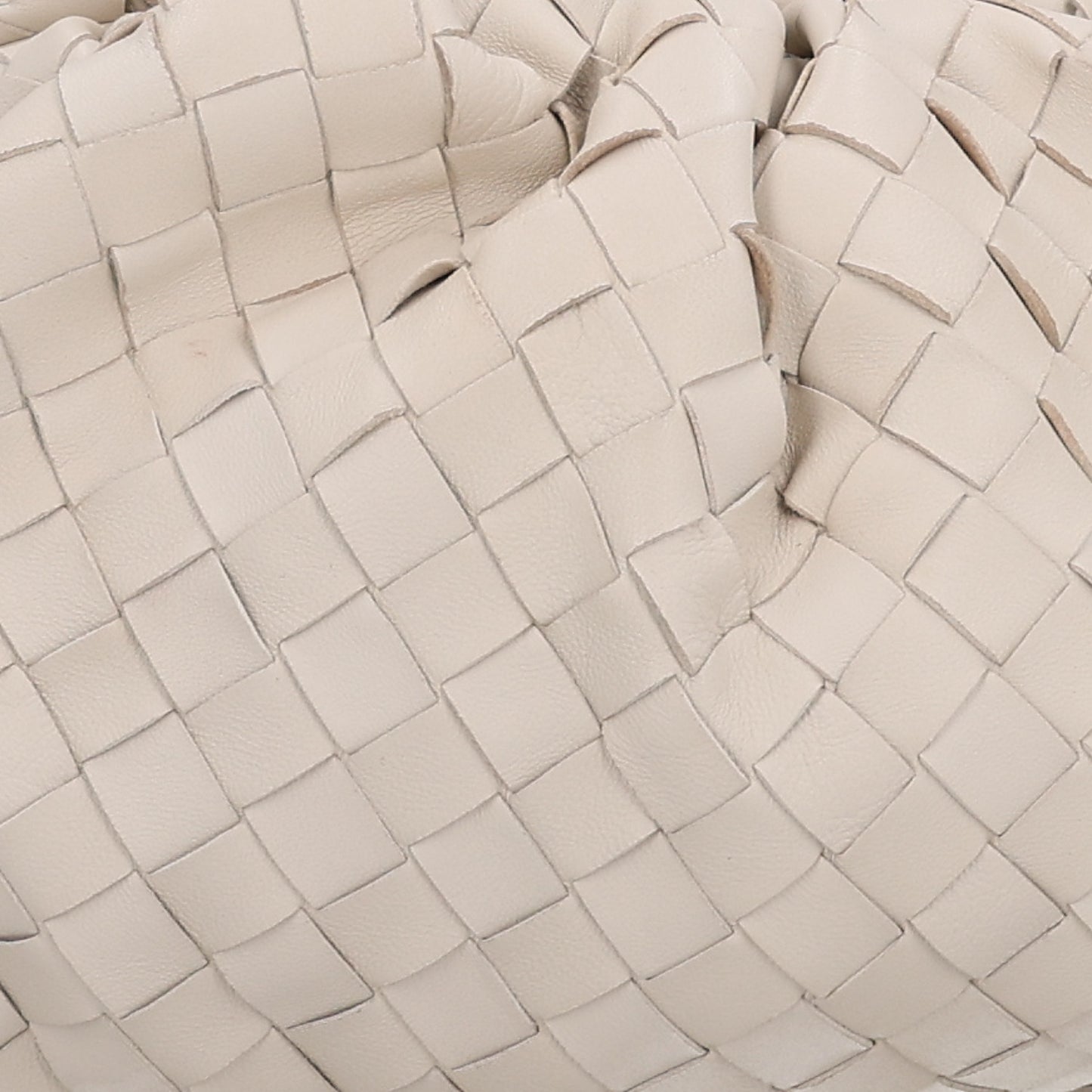 Nappa Maxi Intrecciato The Pouch Oversized Clutch Plaster