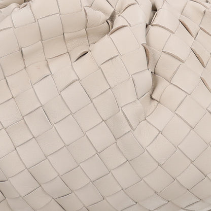 Bottega Veneta Nappa Maxi Intrecciato The Pouch Oversized Clutch Plaster 8 of 10