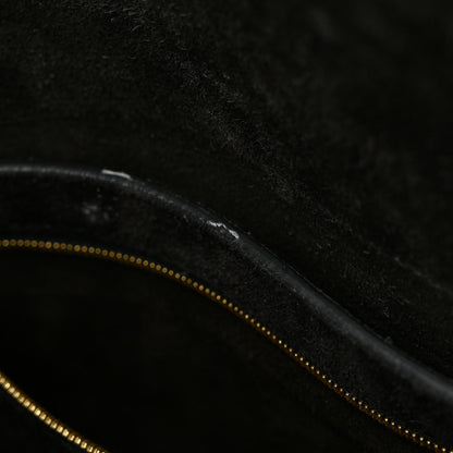 Celine Soft Grained Calfskin Sangle Bucket Bag Black 13 of 13