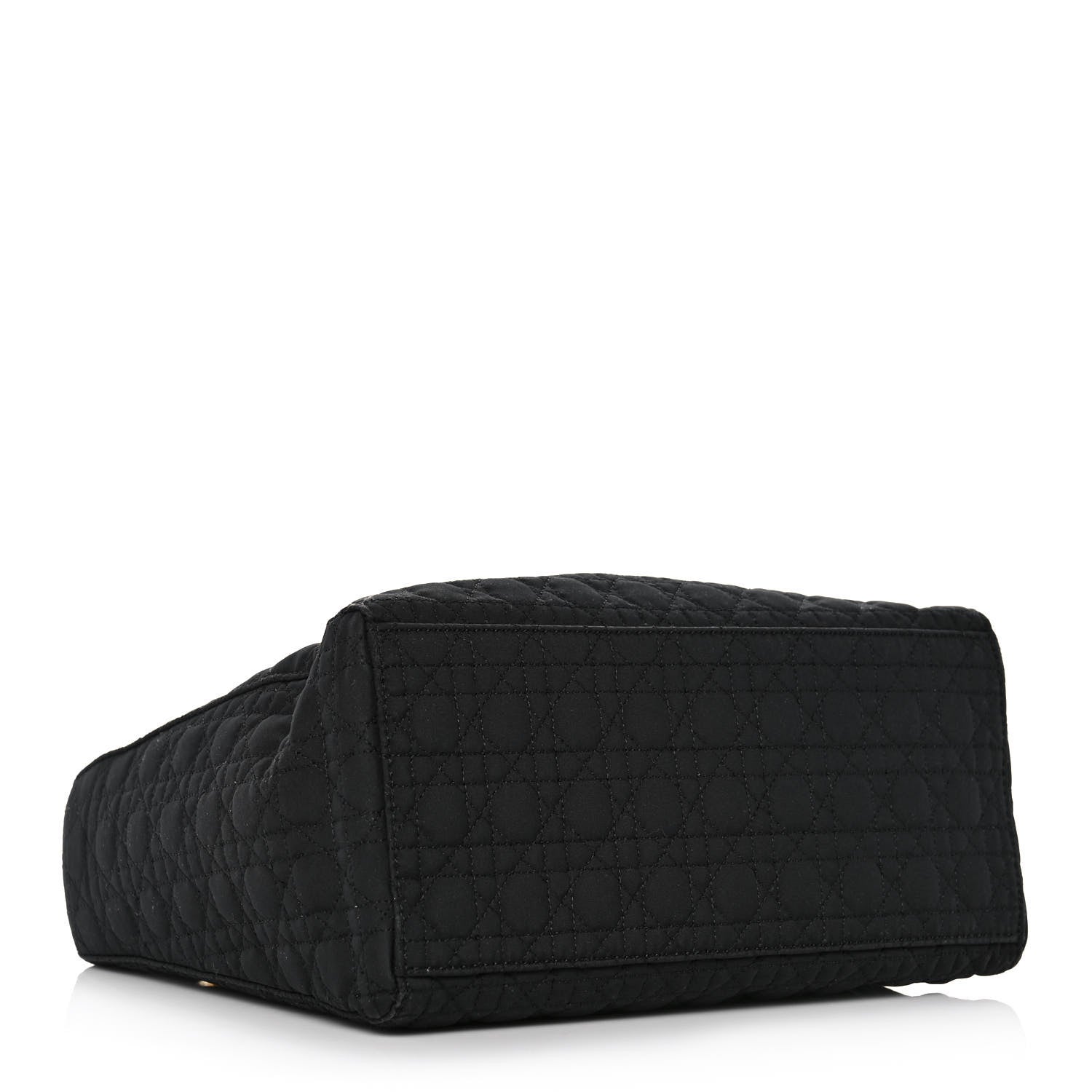 Christian Dior Nylon Cannage Medium Lady Dior Black 4 of 12