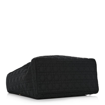 Christian Dior Nylon Cannage Medium Lady Dior Black 4 of 12