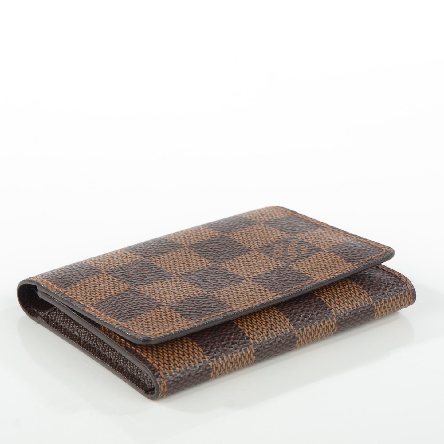 Damier Ebene Business Card Holder