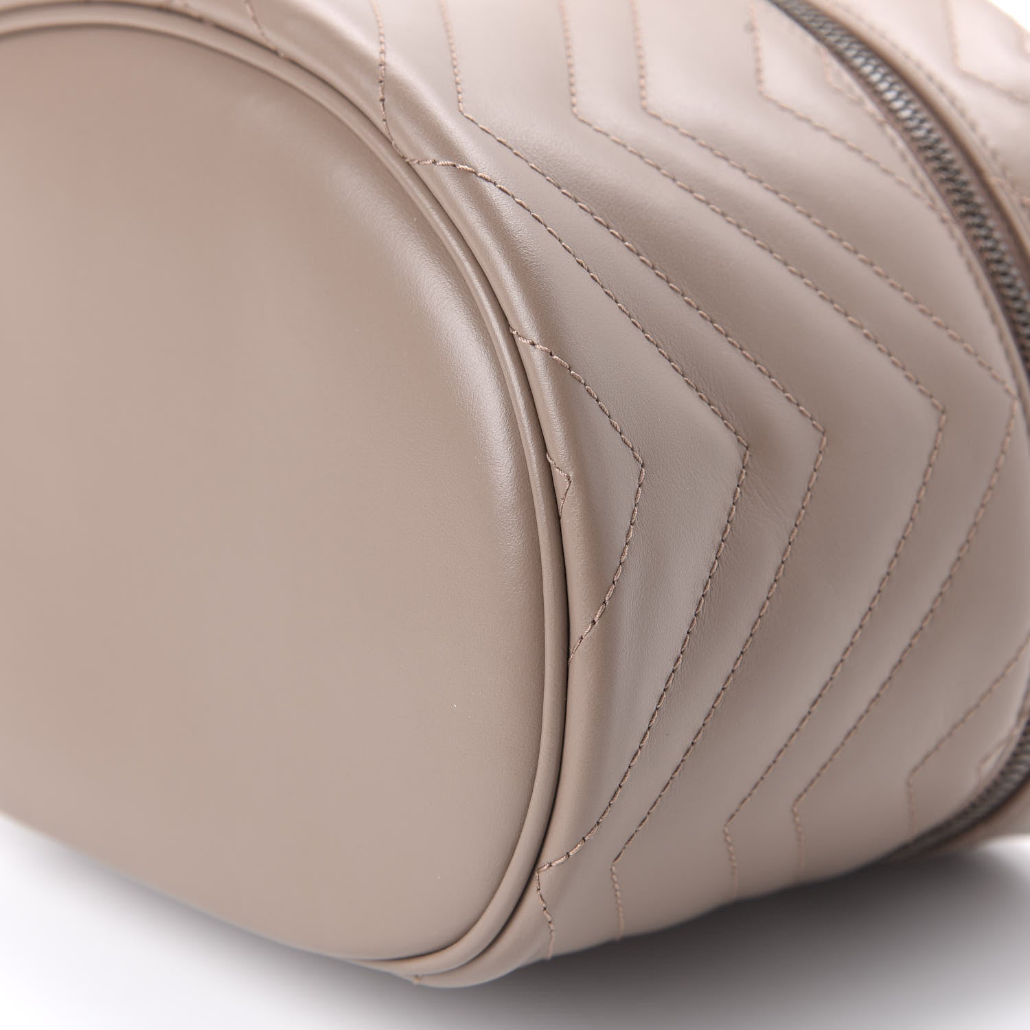 Gucci Calfskin Matelasse GG Marmont Vanity Cosmetic Case Porcelain Rose 7 of 10