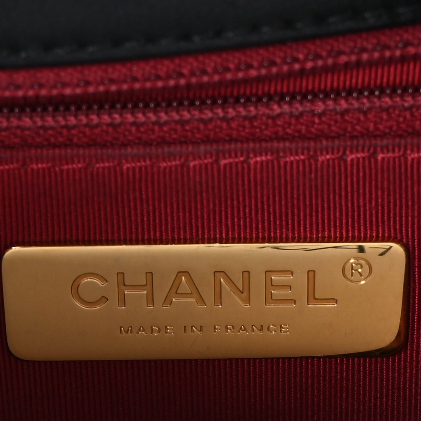 Lambskin Quilted Large Chanel 19 Flap Black