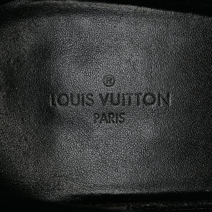 Louis Vuitton Patent Calfskin Monogram Star Trail Ankle Boots 39 Black 6 of 11
