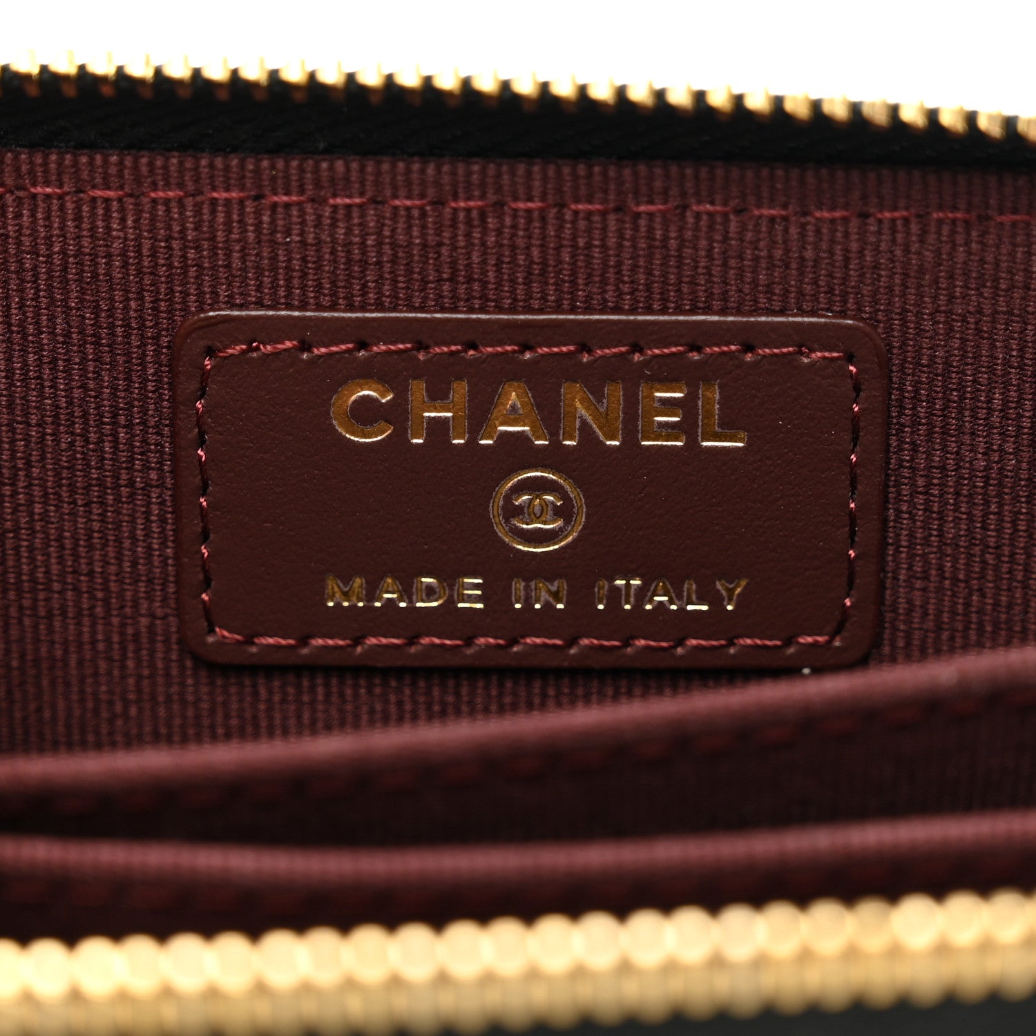 Chanel Caviar Quilted Zip Coin Purse Black 6 of 8