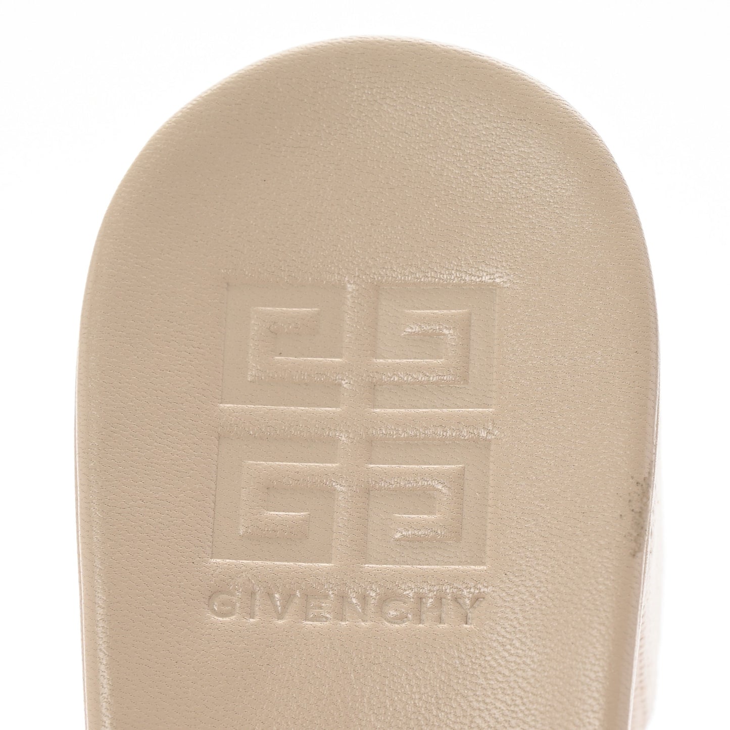 Cotton 4G Logo Mule Sandals 40 Beige