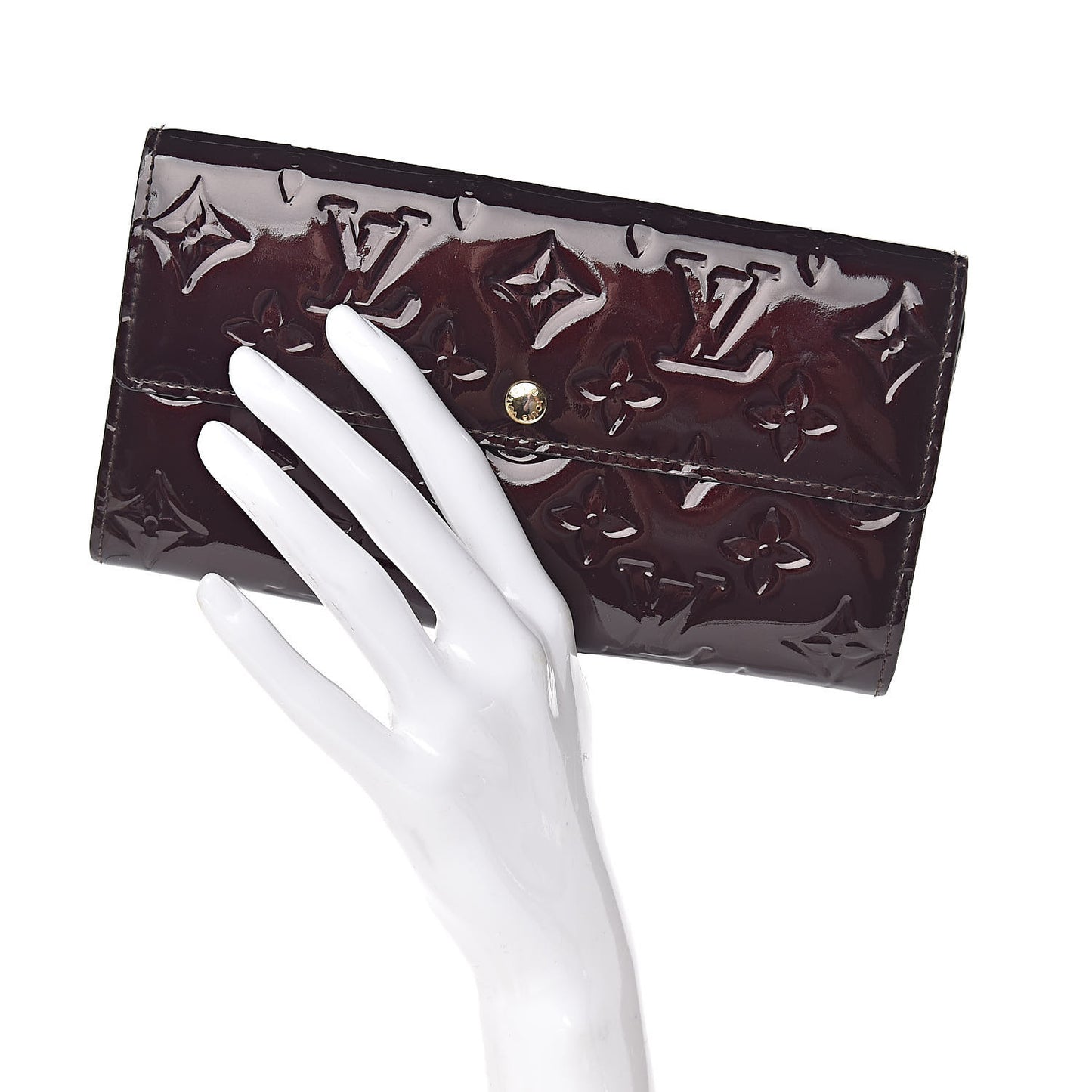 Vernis Sarah Wallet Amarante