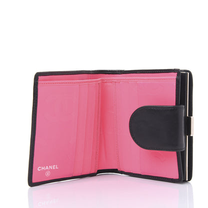 Chanel Calfskin Quilted Cambon Bi-Fold Wallet Black 5 of 11