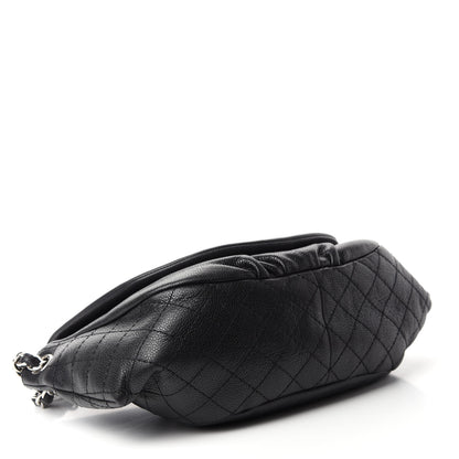 Chanel Caviar Half Moon Large Flap Black 4 of 10