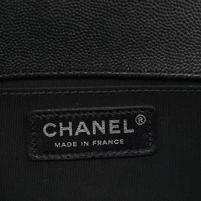 Chanel Caviar Quilted Medium Boy Flap So Black 6 of 11
