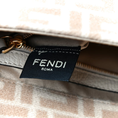 Fendi Wool Cuoio Romano Selleria FF 1974 Baguette 1997 Beige Cammello Camelia 7 of 11