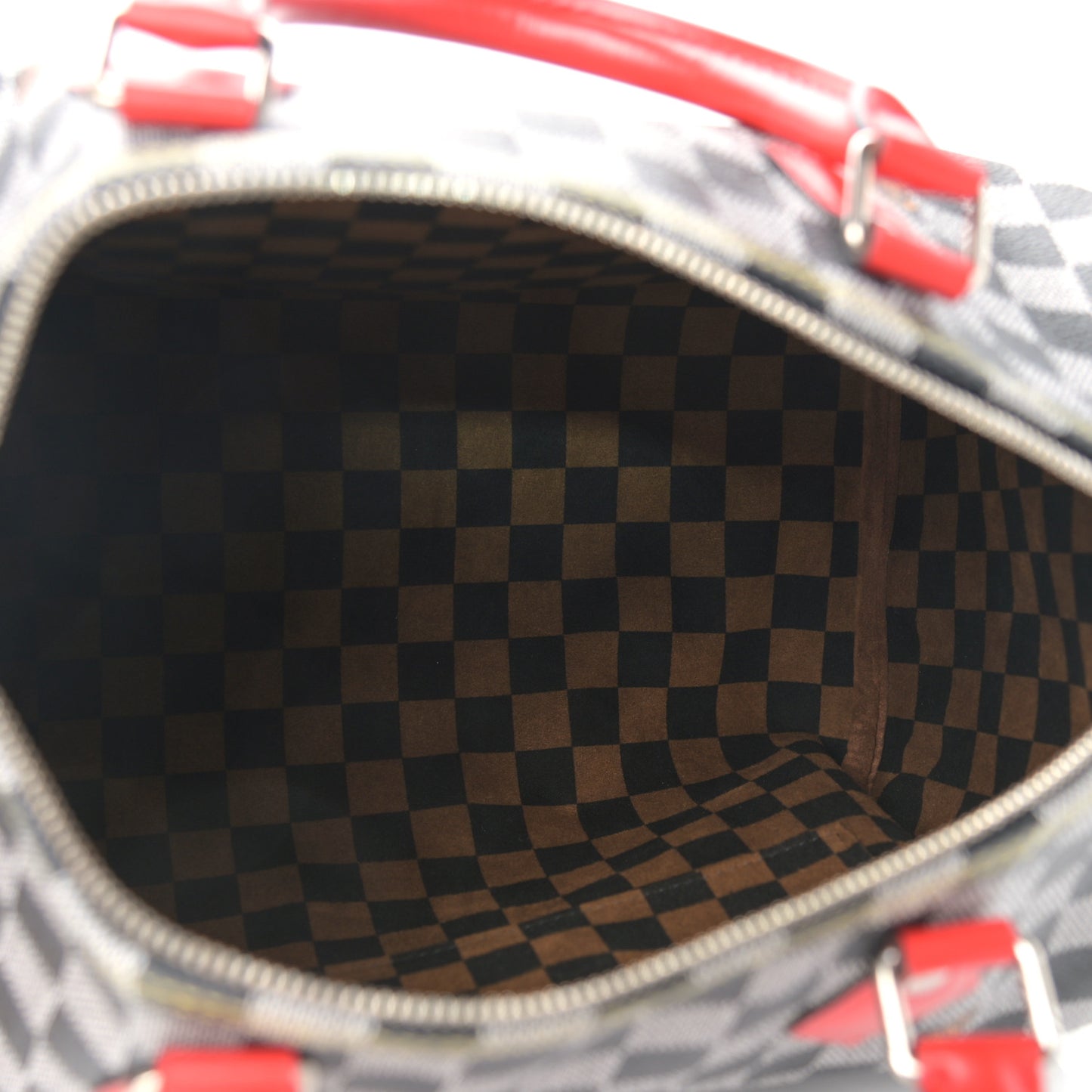 Damier Speedy Bandouliere 30 Black White