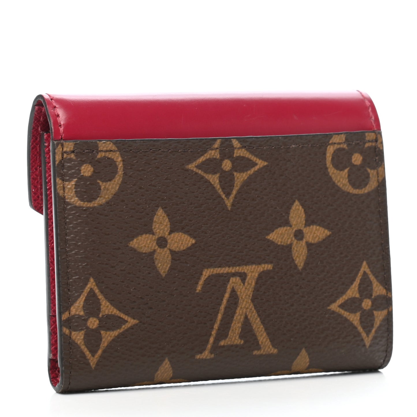 Monogram Zoe Wallet Fuchsia