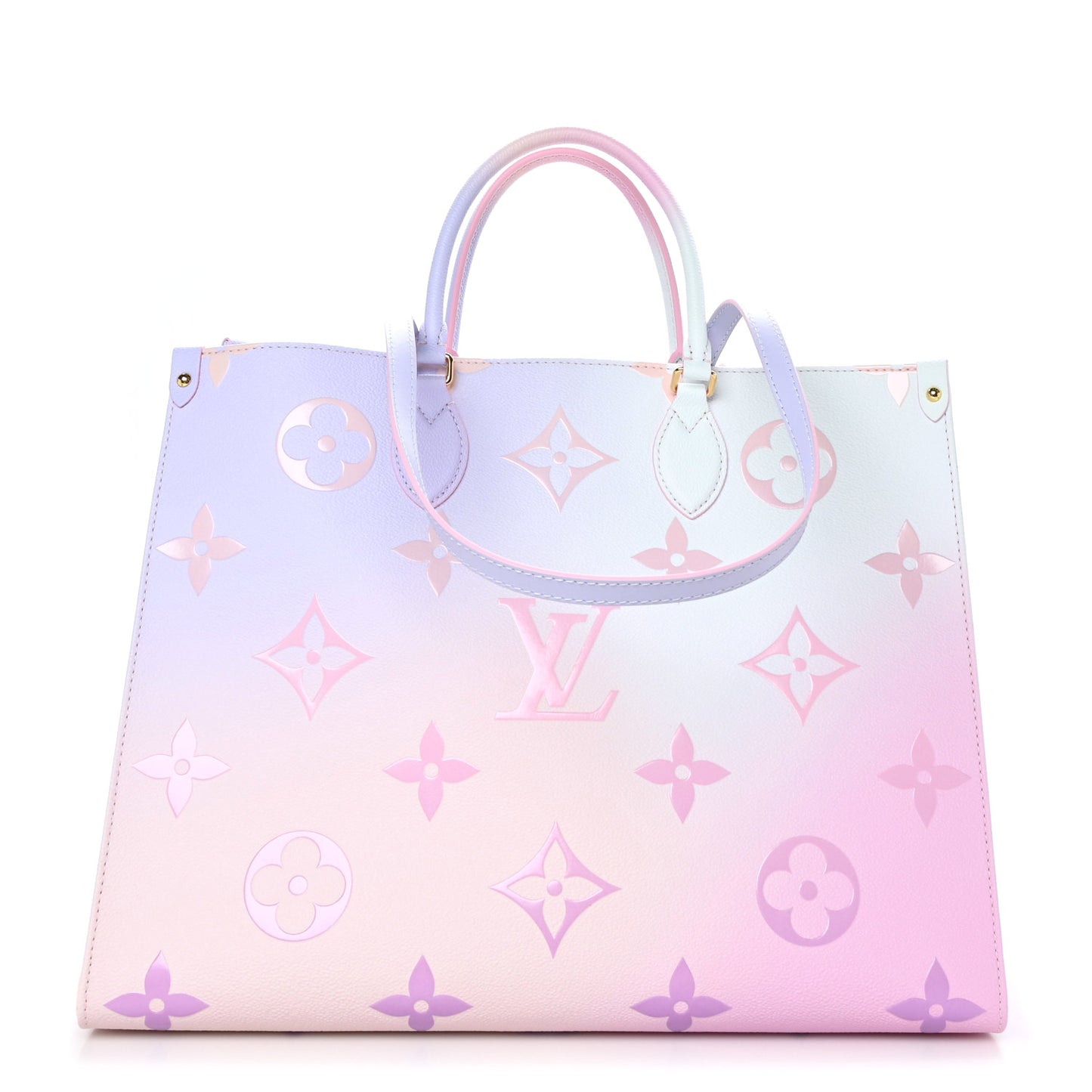 Monogram Giant Spring In The City Onthego GM Sunrise Pastel