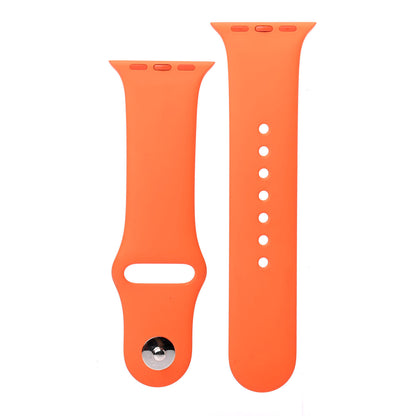 Hermes Silicone 40mm Apple Sports Watch Single Tour Band Orange 1 of 4