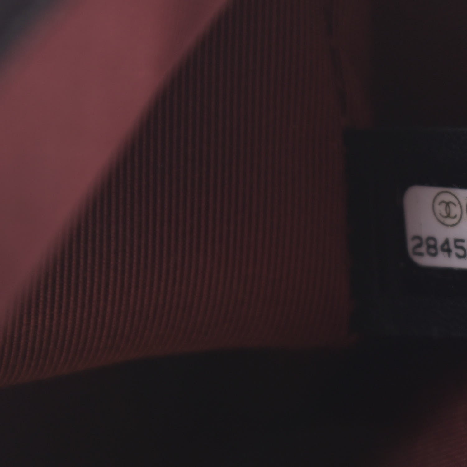 Chanel Lambskin Quilted Small Chain Infinity Top Handle Flap Black 7 of 10