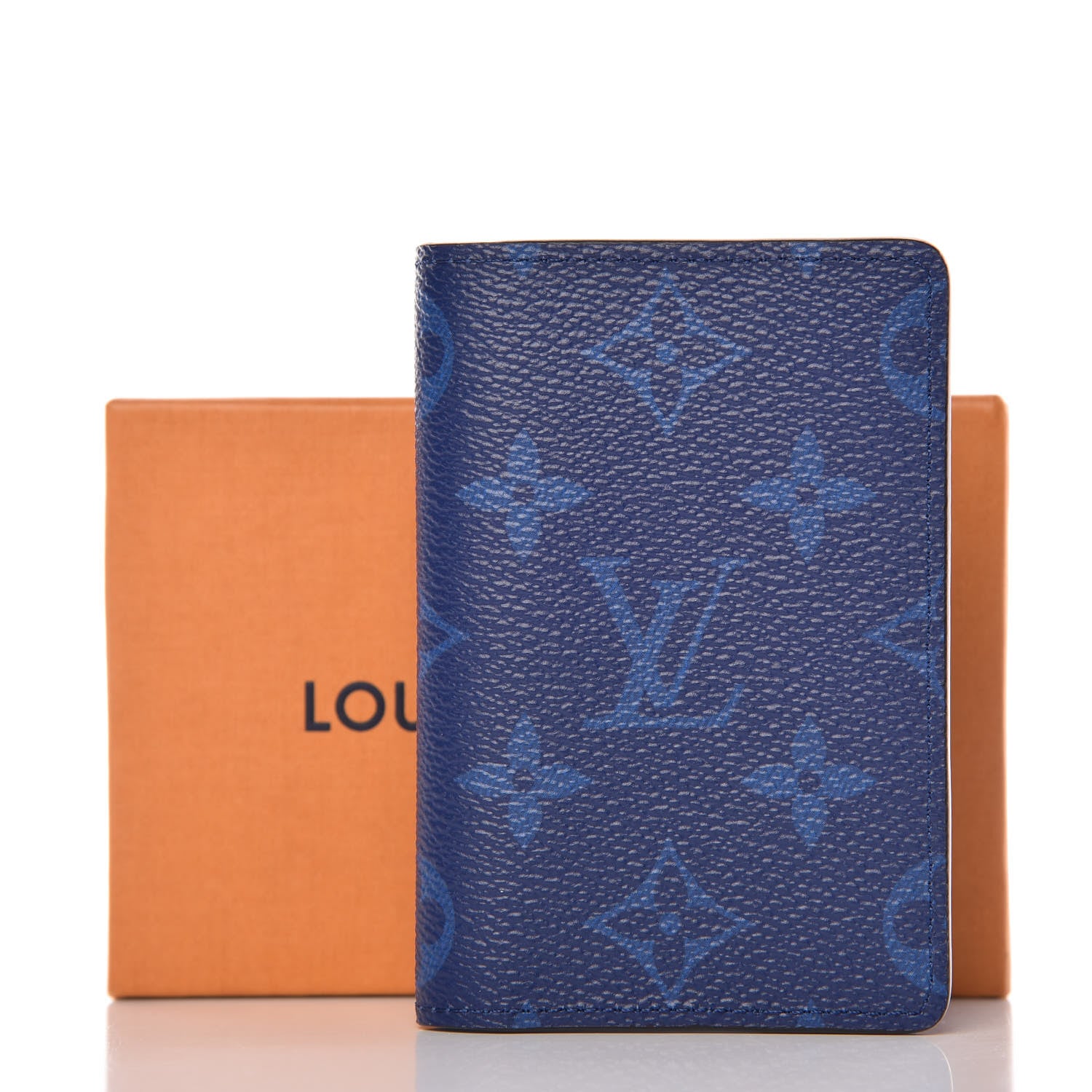 Louis Vuitton Monogram Taiga Pocket Organizer Cobalt 8 of 8