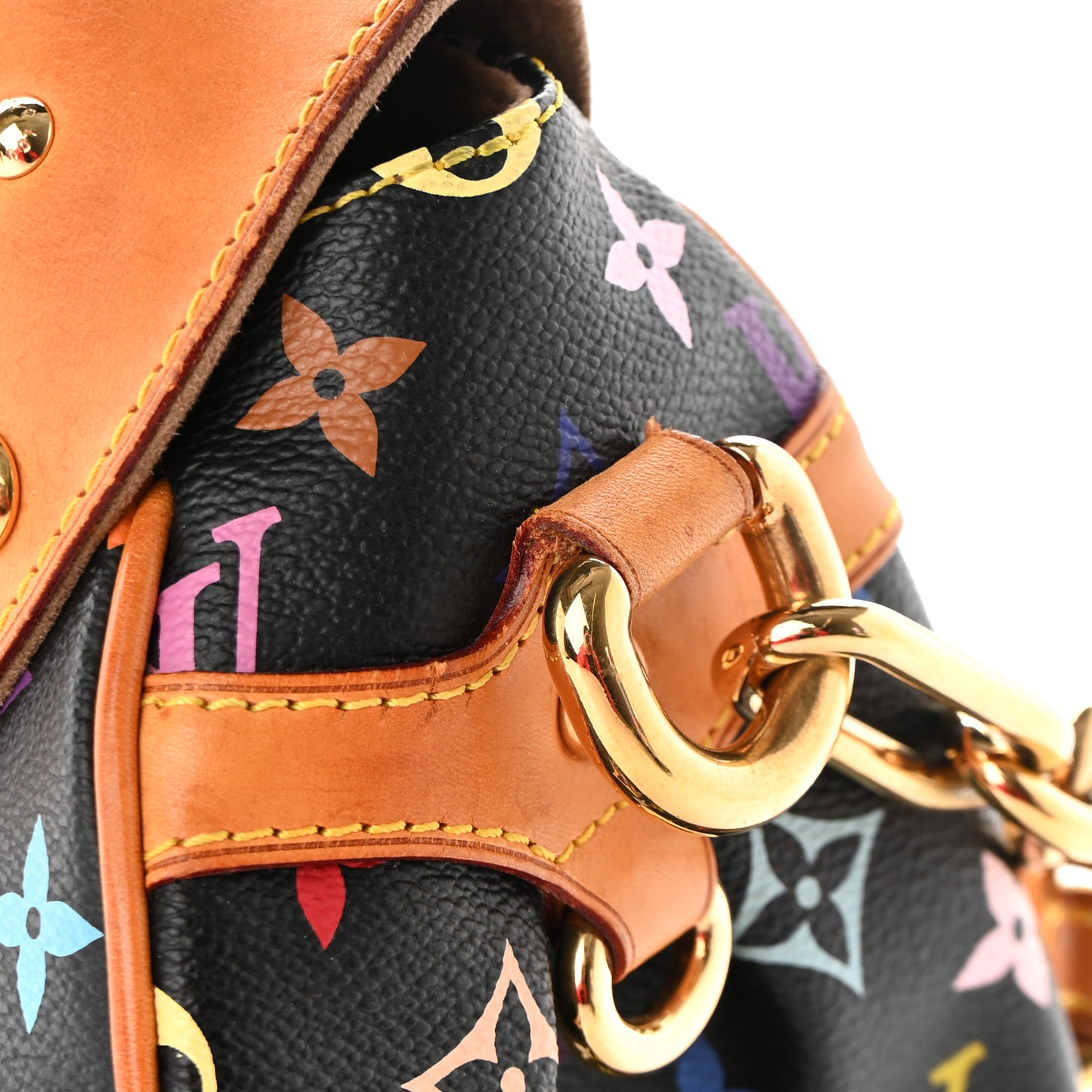 Monogram Multicolor Beverly MM Black