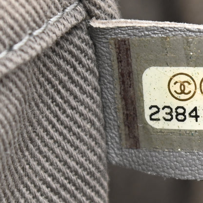 Chanel Woven Straw Raffia Small Deauville Tote Charcoal 7 of 9