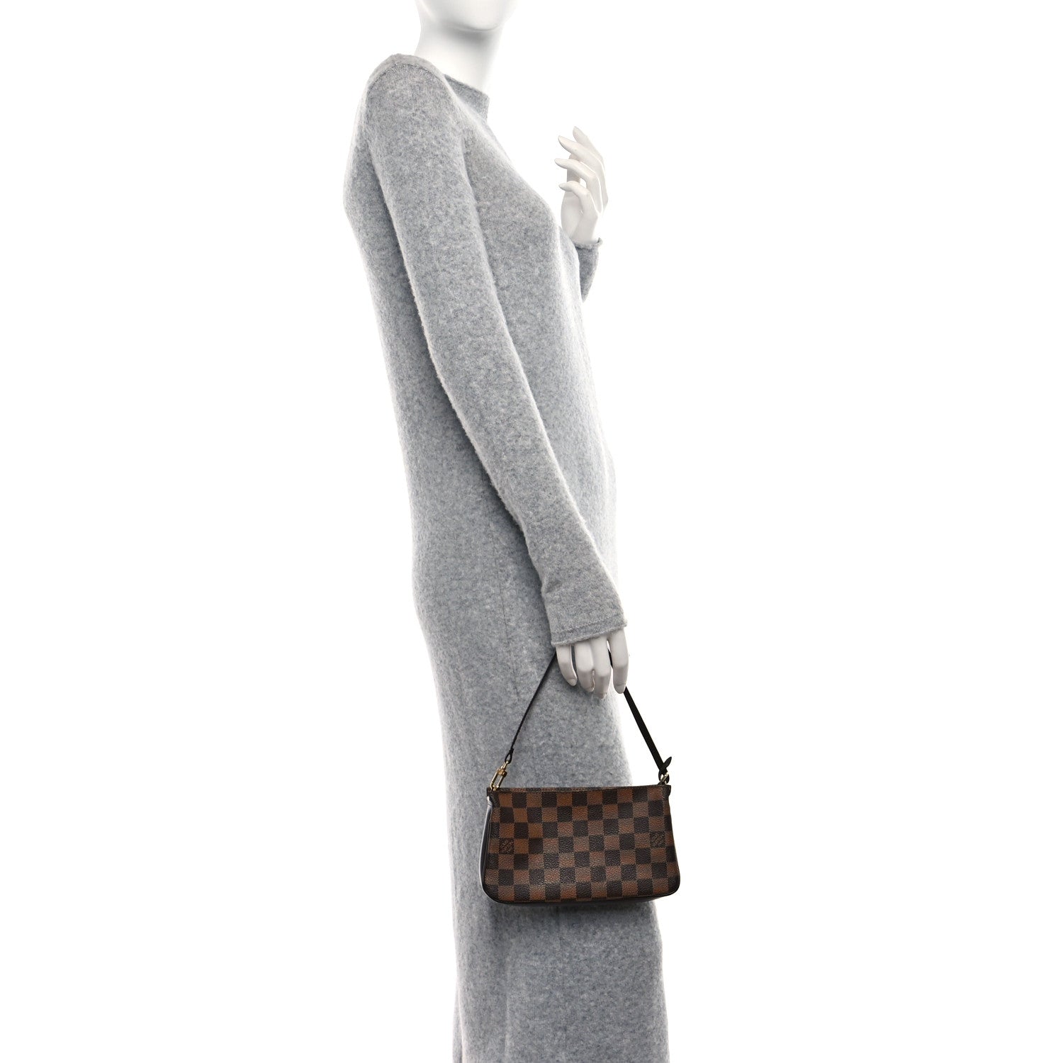 Louis Vuitton Damier Ebene Navona Pochette Accessories 2 of 8