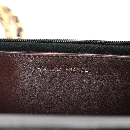 Chanel Caviar Quilted Wallet on Chain WOC Black 7 of 11