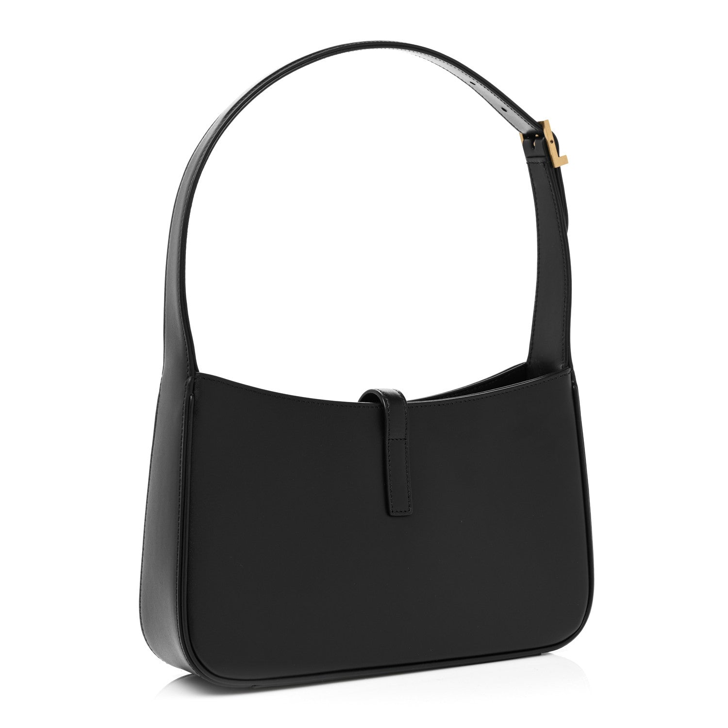 Saint Laurent Smooth Calfskin Le 5 A 7 Hobo Black 3 of 7