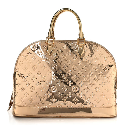 Louis Vuitton Monogram Miroir Alma MM Gold 1 of 11