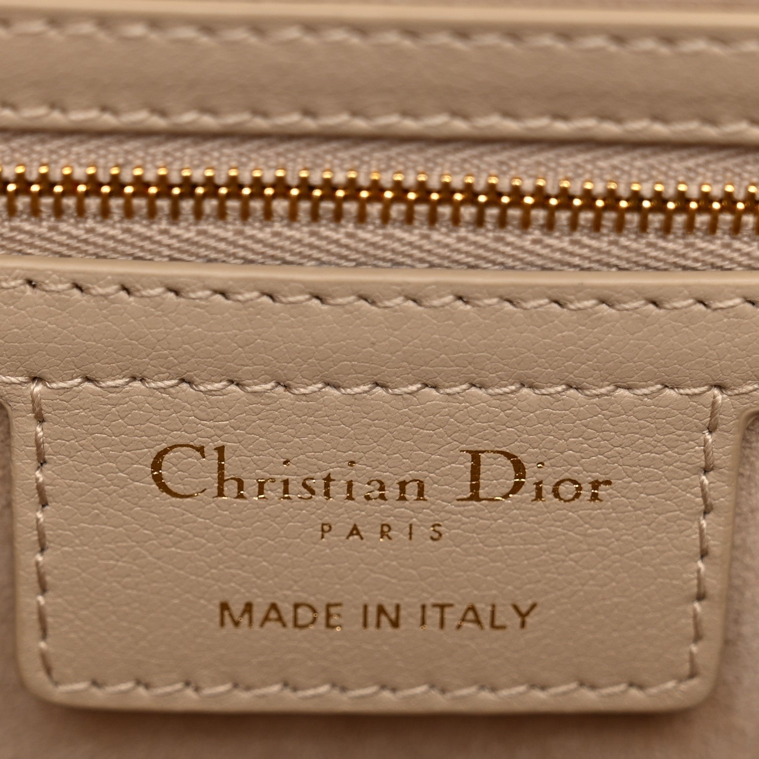 Christian Dior Calfskin Cannage Small Jolie Top Handle Bag Powder Beige 6 of 11