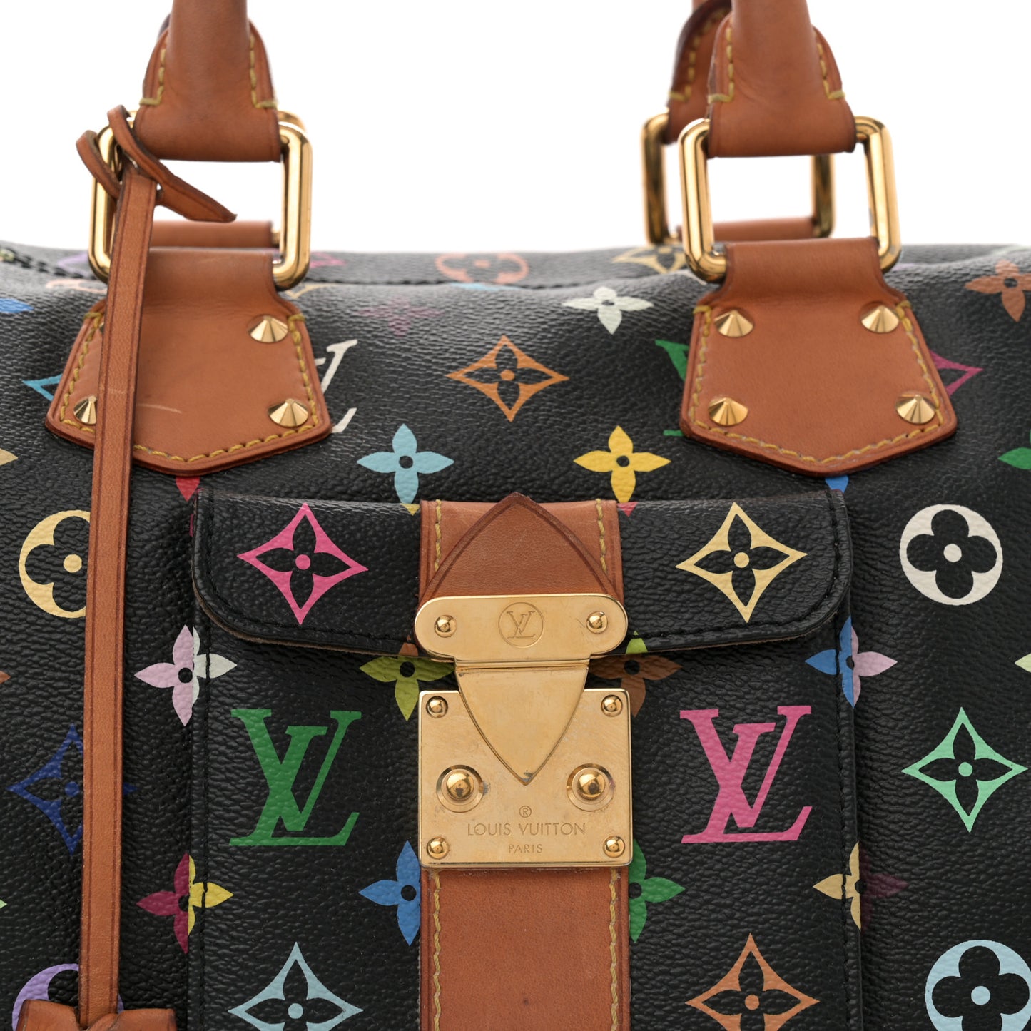 Monogram Multicolor Speedy 30 Black