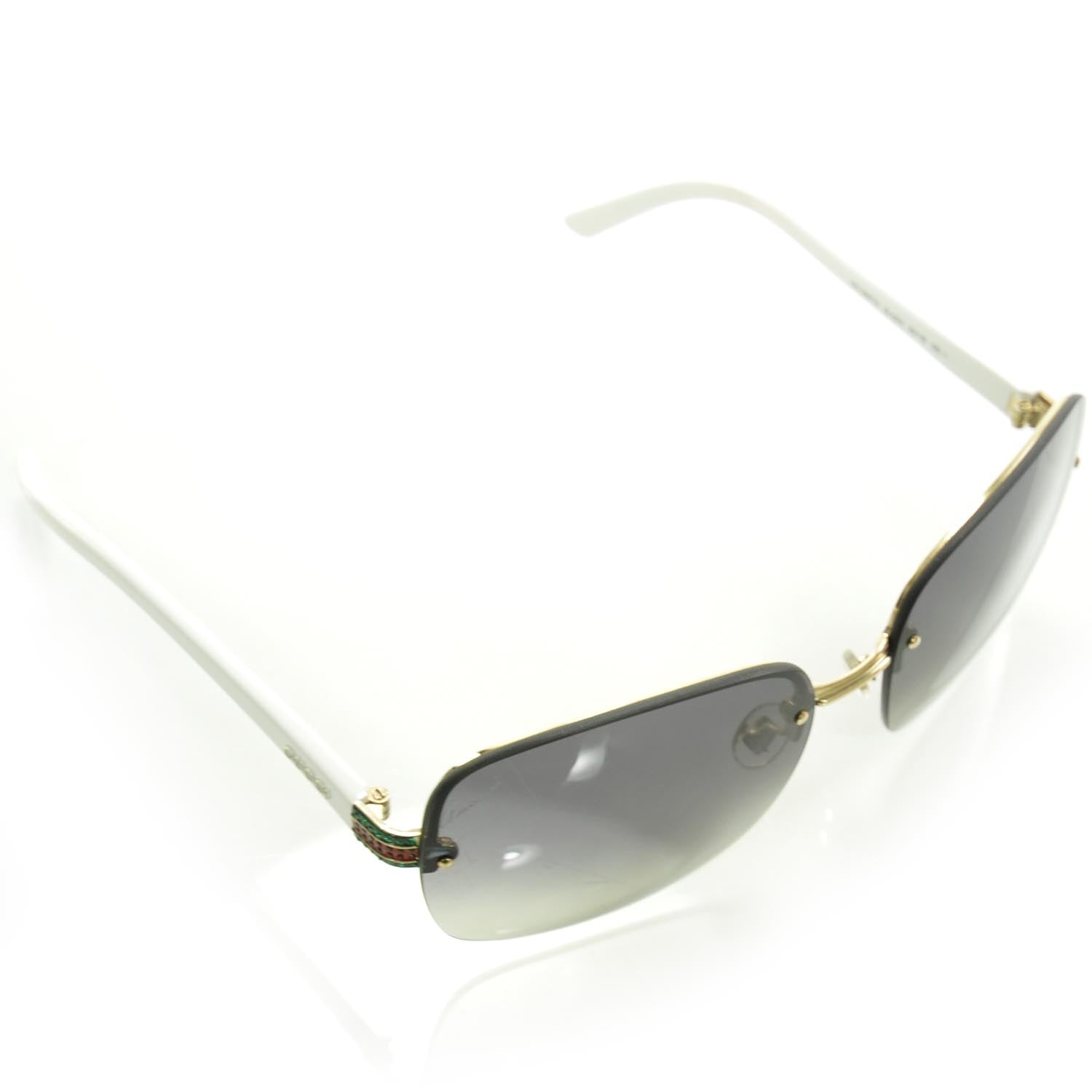 Gucci Crystal Web Sunglasses 2897S White 5 of 9