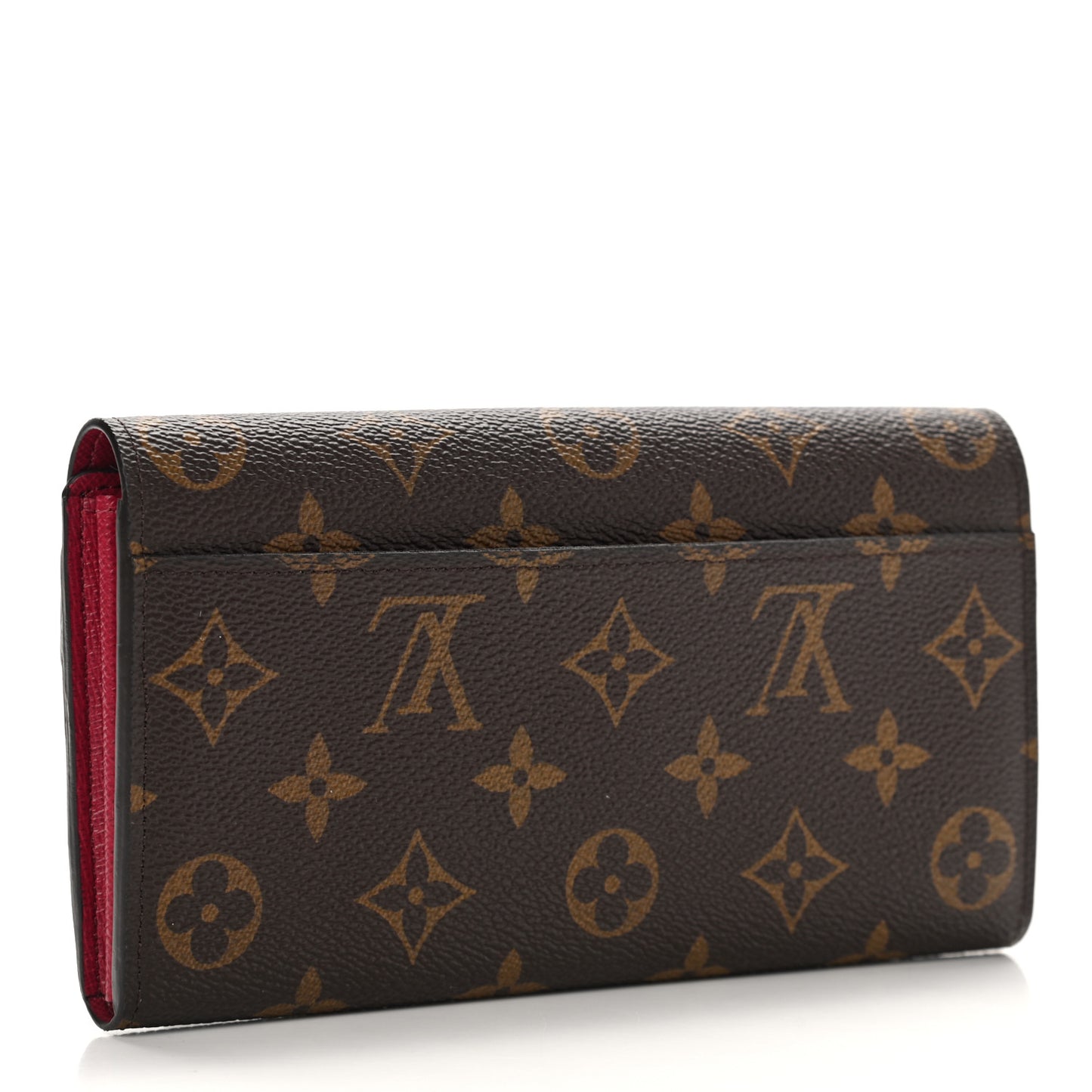 Monogram Sarah Wallet NM Fuchsia